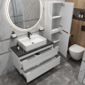 Тумба Bianco Lucido 80 см BELBAGNO ETNA ETNA80BL-KEPMNO-1338-SET